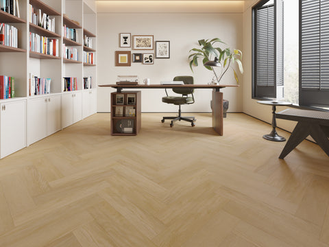 Troy Oak Herringbone